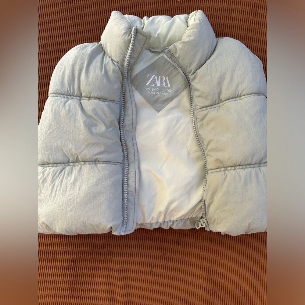 Kids soft puffer vest Zara
